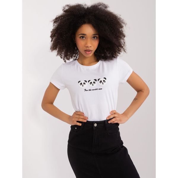 Maglietta A Maniche Corte Basic Feel Good Da Donna Broight Bianco L/Xl-image