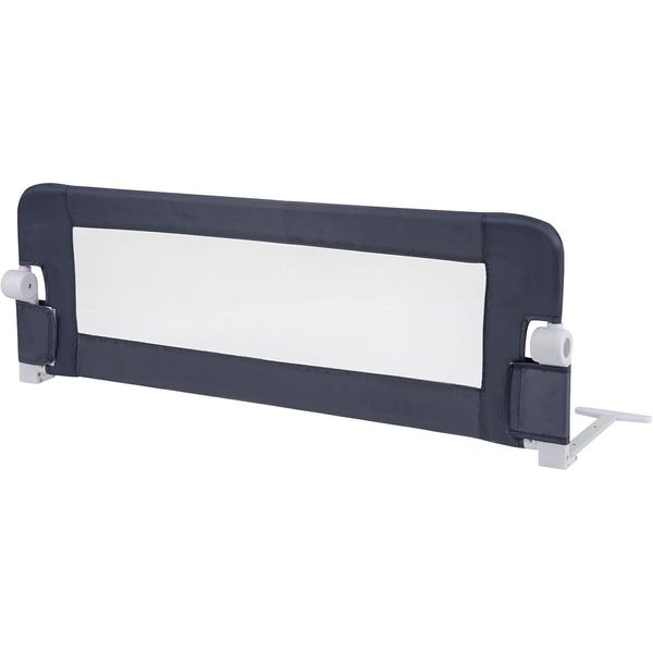 Costway Sponda Letto Pieghevole, Protezione Per Il Letto, Sponda Per Il Lettino, Protezione Anticaduta Per Il Lettino, 120 X 42 Cm/Grigio-image