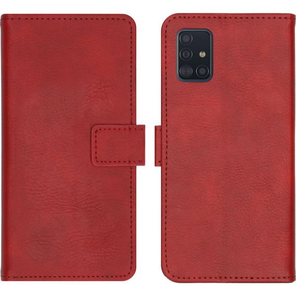 Imoshion Cover Per Cellulare Per Samsung Galaxy A51 - Flip Cover Libreria Flip - Rosso-image