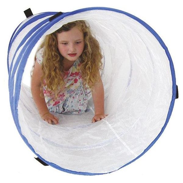 Tunnel Per Gattonare Beleduc Trasparente 2 Metri - Giocattolo Educativo Per Bambini-image