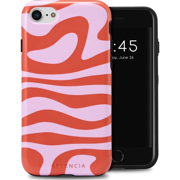 Iphone 6/ Iphone 6S/ Iphone 7/ Iphone 8/ Iphone Se 2020/ Iphone Se 2022 Custodia - Plastica - Custodia Rigida Selencia/Copertura Posteriore - Colorata-image