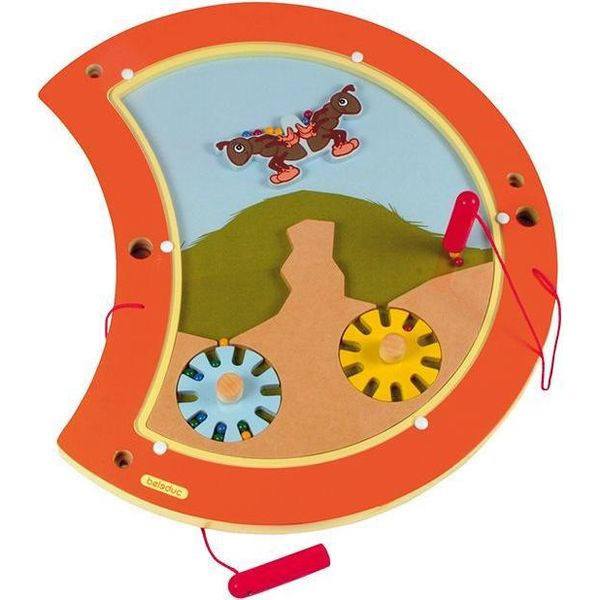 Gioco Da Parete Beleduc Balance Caterpillar - Giocattolo Educativo In Legno-image