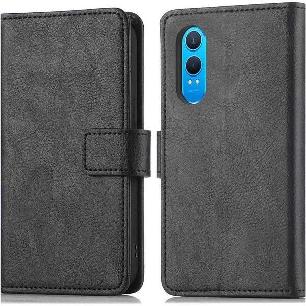 Custodia Per Cellulare Imoshion Per Oneplus Nord Ce 4 Lite 5G - Flip Cover Libreria Flip - Nero-image