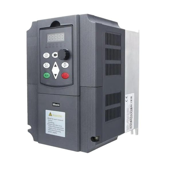 Inverter, Uscita 0-600 Hz, Controllo Vettoriale Ad Anello Aperto, 7,5 Kw 10 Cv, Monofase 220V, Trifase 380V-image
