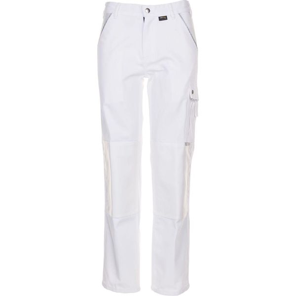 Planam® 10006855189685 Planam® Herren Arbeitshose "Canvas 320"" Weiß GrößE 50"-image