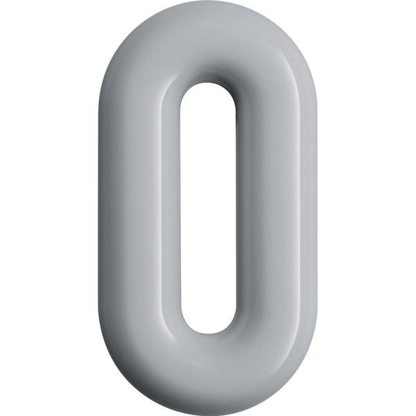 Numero Civico Cifra 0 Speciale Poliammide 99 Bianco Puro 165Mm D.33Mm Hewi-image