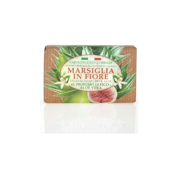 Nesti Dante Marsiglia In Fiore Fico E Aloe Vera Sapone Vegan 125 G-image