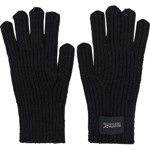 Regatta - Guanti Unisex Uomo/Donna "Connora"" RG10938 (S-M) (Nero)"-image
