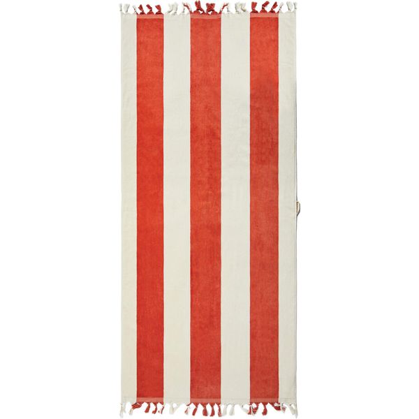 Vinga - Asciugamano Da Bagno "Valmer"" XD110 (80 Cm X 180 Cm X 0,5 Cm) (Rosso)"-image