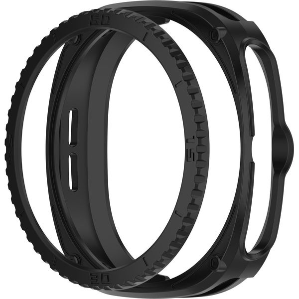 Inf Custodia Armatura + Lunetta Con Scala Per Samsung Watch8 Classic 47Mm Nero-image