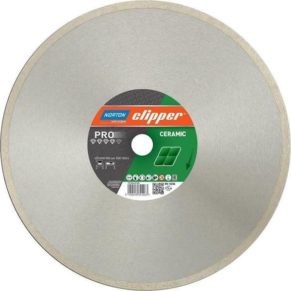 Norton Clipper Disco Diamantato Pro Ceramic 350 X 25,4 Mm-image