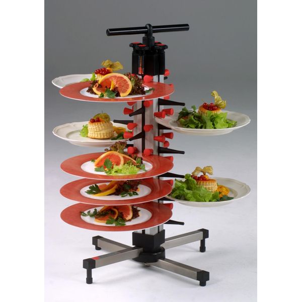 Sistema Di Impilamento Di Piastre Saro Plate-Mate, Modello Da Tavolo TM-24-image