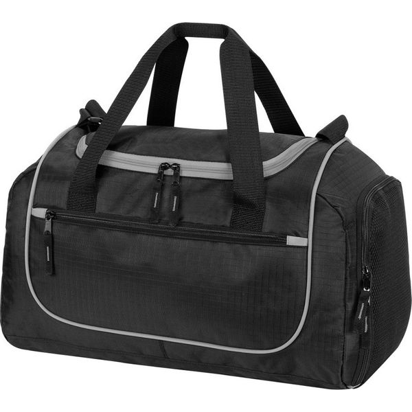Borsa Sportiva Shugon Piraeus BC3807 (Taglia Unica) (Nero/Grigio Chiaro)-image