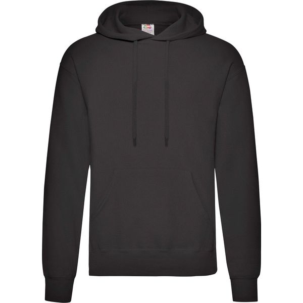 Felpa Con Cappuccio / Felpa Con Cappuccio / Maglione Con Cappuccio BC366 (Xl) (Nero) Di Fruit Of The Loom Uomo-image