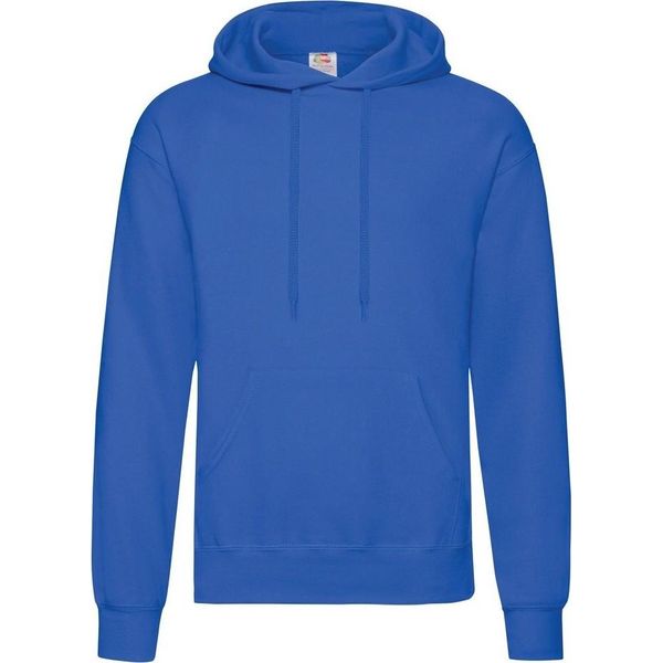 Felpa Con Cappuccio Fruit Of The Loom Uomo BC366 (2XL) (Blu Reale)-image