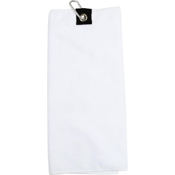 Asciugamano Da Golf In Microfibra Towel City PC3036 (Taglia Unica) (Bianco)-image