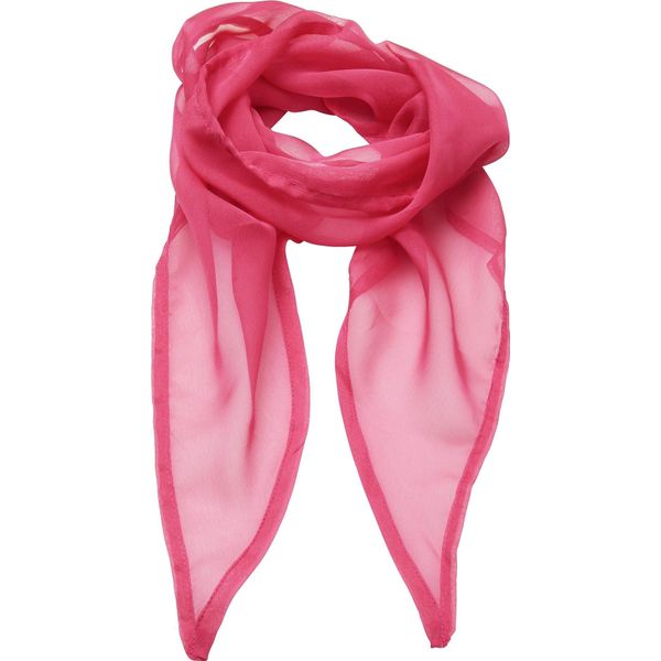 Sciarpa / Scialle In Chiffon Da Donna Premier RW2828 (Taglia Unica) (Fucsia)-image