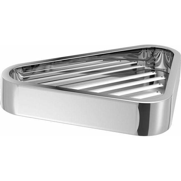 Sapho Gedy Smart - Mensola Angolare Per Doccia, 170X30X170 Mm, Cromo 3283-image
