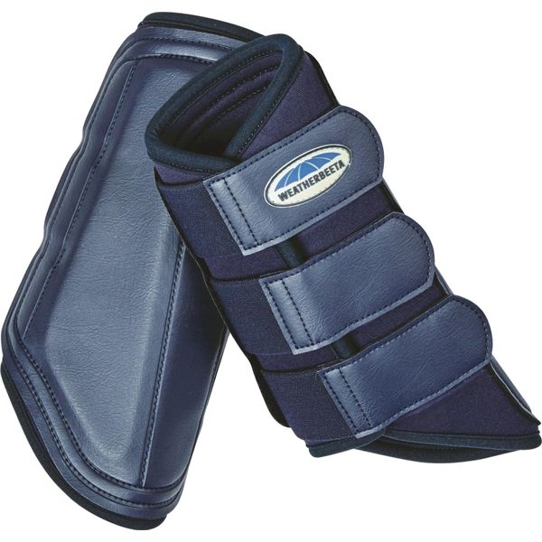 Weatherbeeta Gamaschen WB764 (Warmblut) (Marineblau/Marineblau)-image