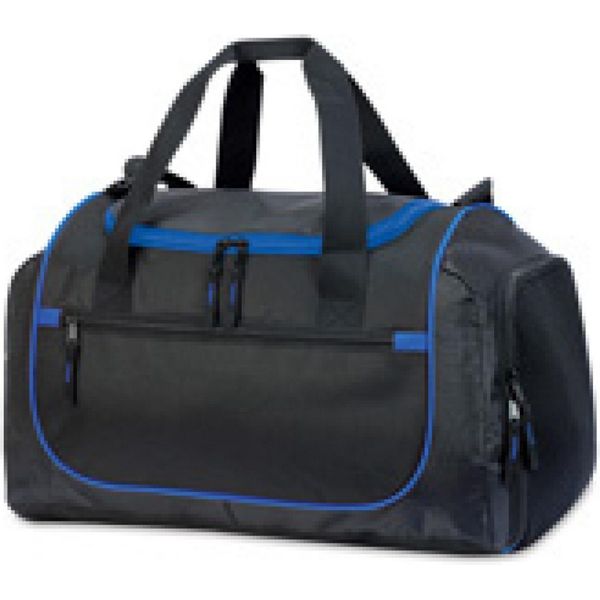 Borsa Sportiva Shugon Piraeus (2 Pezzi/Confezione) BC4440 (Taglia Unica) (Nero/Royal)-image