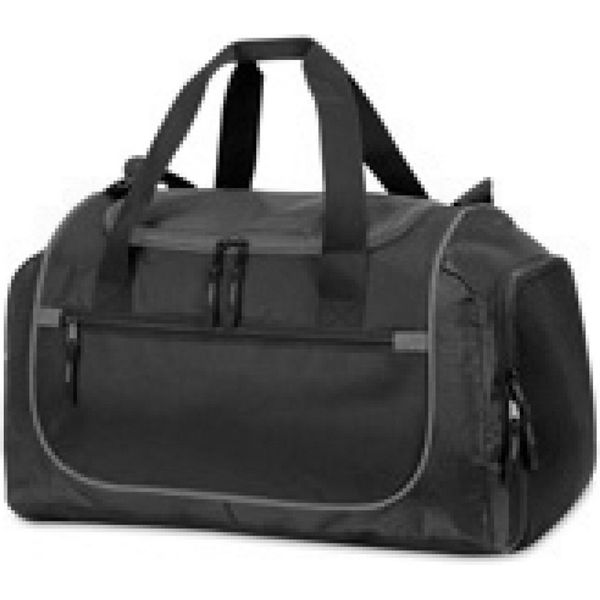 Borsa Sportiva Shugon Piraeus (2 Pezzi/Confezione) BC4440 (Taglia Unica) (Nero/Grigio Chiaro)-image