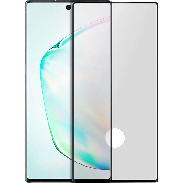 Protezione Dello Schermo In Vetro Premium Per Samsung Galaxy Note 10 Plus - Bordo Nero-image