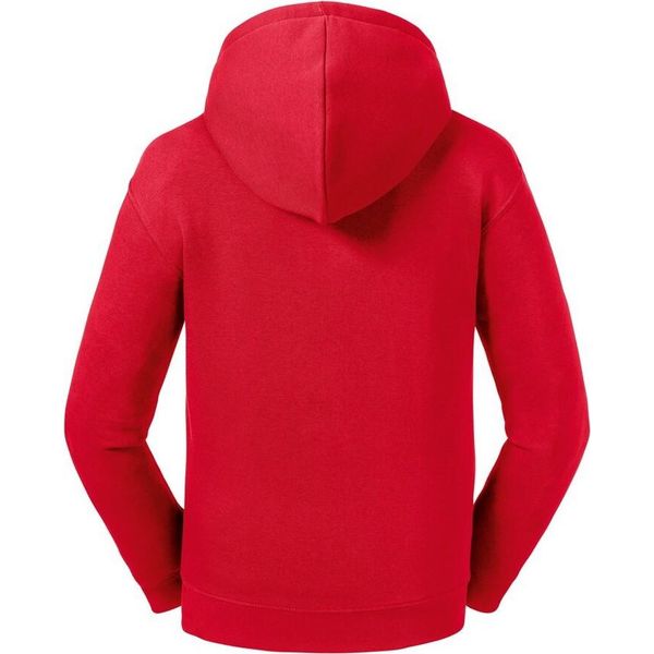 Russell Bambini Giacca Con Cappuccio Con Zip Autentica PC4024 (7-8 Anni (128)) (Rosso)-image