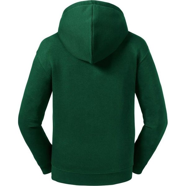 Russell Bambini Authentic Zip Giacca Con Cappuccio PC4024 (11-12 Anni (152)) (Verde Bottiglia)-image
