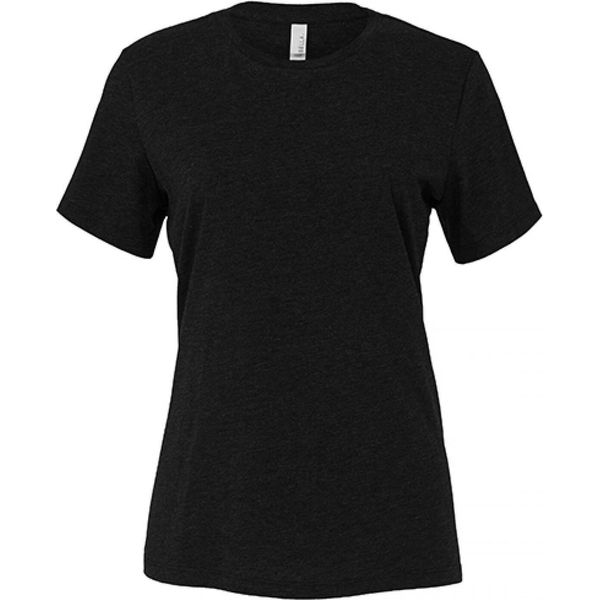 Bella 6400 | Maglia Donna Rilassata A Maniche Corte - Colore: Nero Heather - Taglia: S-image