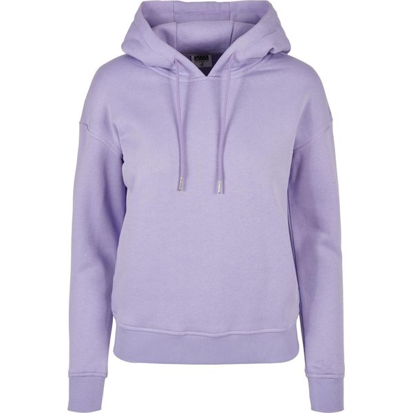 Urban Classics Donna - Felpa Con Cappuccio Basic Organic Lavanda - 5XL-image
