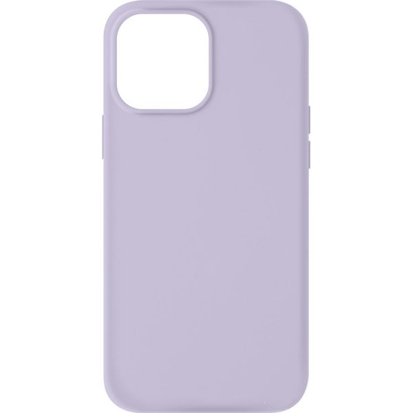 Custodia Semirigida In Silicone Per Iphone 13 Pro Max, Soft Touch - Viola Chiaro-image