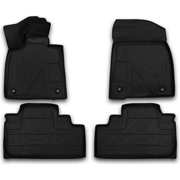 Tappetini In Gomma Rivestimento Del Vano Piedi Per Lexus Rx 2015--image