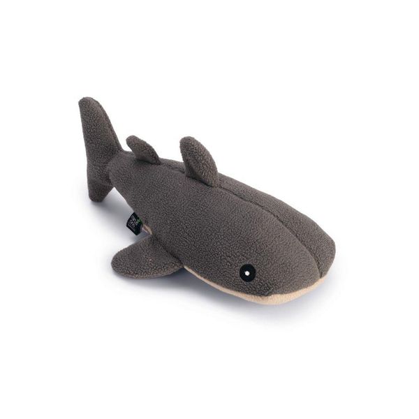 Giocattolo Per Cani Beeztees Minus One Whale Grigio / Beige 33X22X8 Cm-image