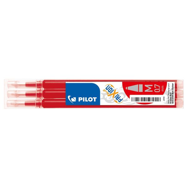 Pilot Frixion Ball Medio Rosso 3 Pz-image