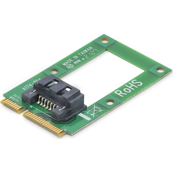 Startech.Com Adattatore Msata A Hdd / Ssd Sata – Scheda Convertitore Mini Sata A Sata-image