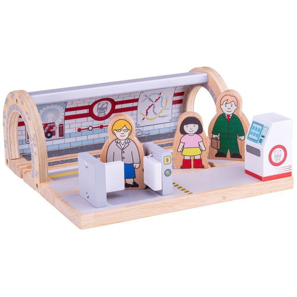 Stazione Della Metropolitana Di Bigjigs Rail-image