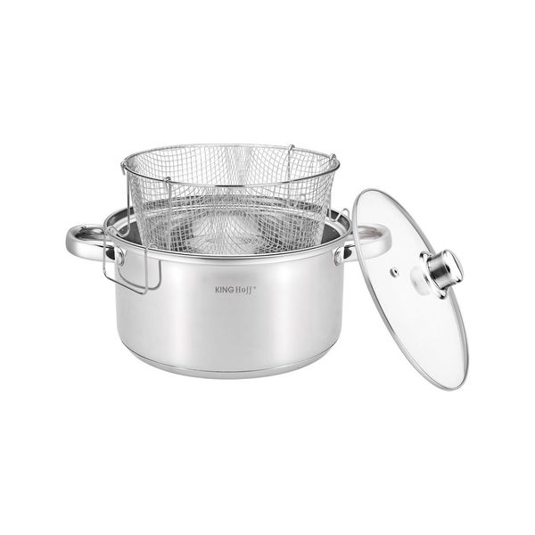 Kinghoff Pentola Con Cestello Per Friggere 30829-image