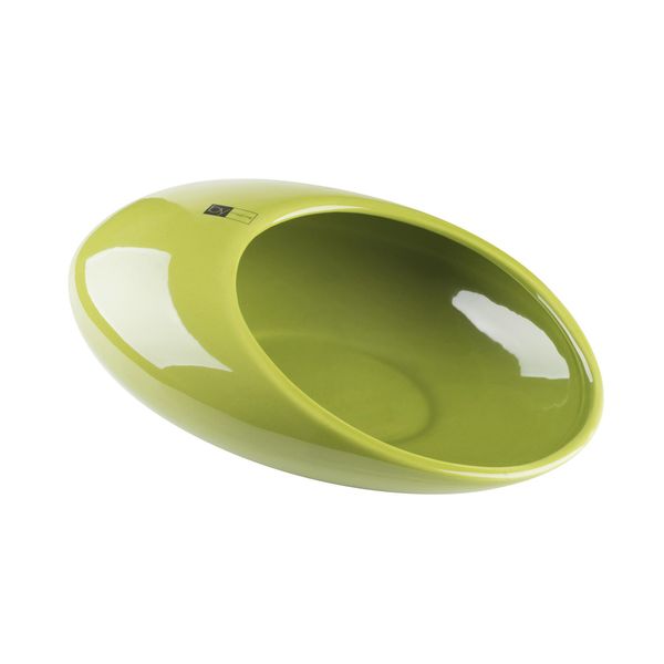 Ciotola Bean M (30X20X9Cm), Verde-image