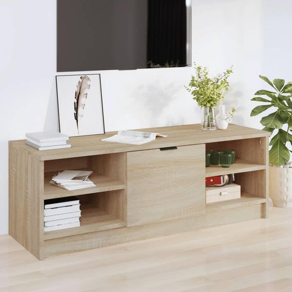 Maison Exclusive - Mobile Tv In Rovere Sonoma 102X35,5X36,5 Cm Materiale Ligneo-image