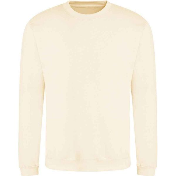 Awdis Just Hoods Awdis Unisex Rundhals Uni Felpa (280 Gsm) PC2103 (M) (Cremefarbe)-image