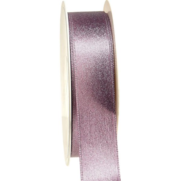 Nastro Decorativo Rosa Nastro Decorativo Lucido Nastro Di Raso 25Mm X 20M Nastro Regalo Matrimonio-image