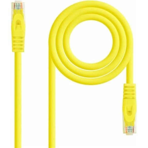 Rj45 Cat6A Utp Cu Lszh 0,25M Giallo Nanocable 10.20.1800-L25-Y-image