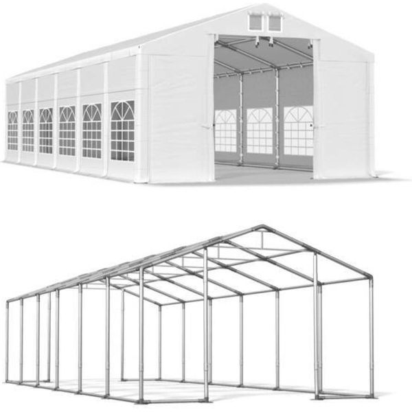 5X12 Partito Bianco Tenda Winter Isd-image