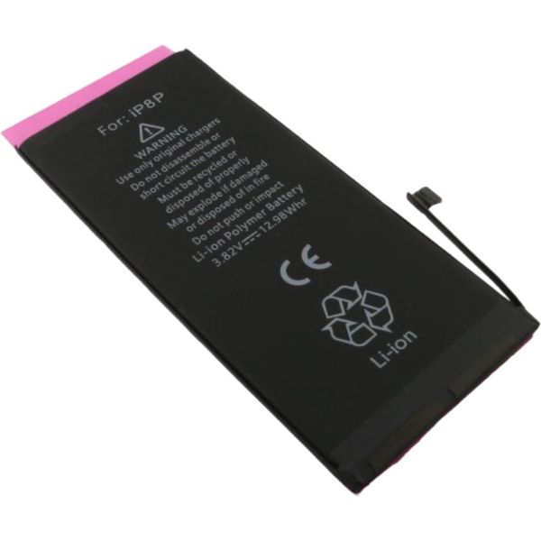 Avizar, Batteria Iphone 8 Plus 3,82 V 3400 Mah Li-Polymer (Ref 616-00367), Nero-image