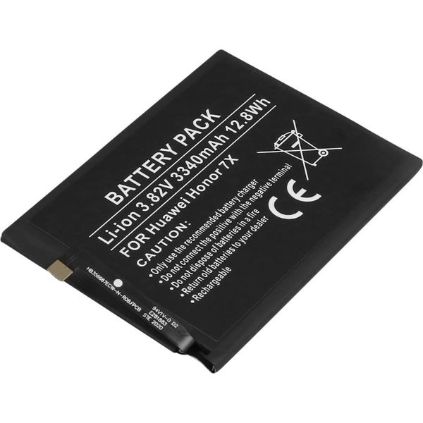 Avizar, Batteria Huawei Honor 7X 3,82 V 3340 Mah Li-Polymer, Nero-image