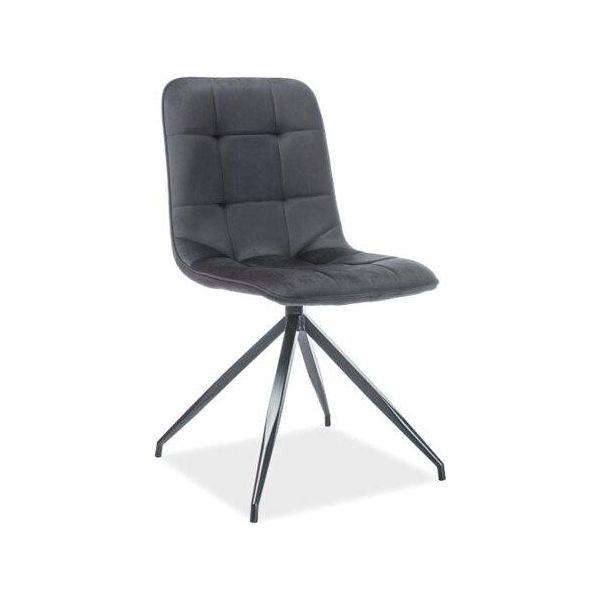 Set Di Sedie Da Pranzo Per Cucina Texo Nero, Set Di 4 Sedie-image