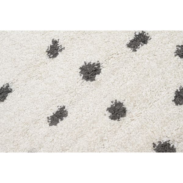 Tappeto Soggiorno Camera Da Letto Design Moderno Shaggy A Pelo Lungo Grigio Crema ÖKotex 200 X 290 Cm-image