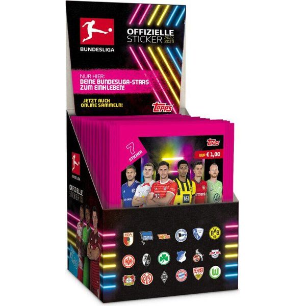 Figurine Da Collezione Topps Bundesliga 2022/23 - 1 Display (50 Bustine)-image