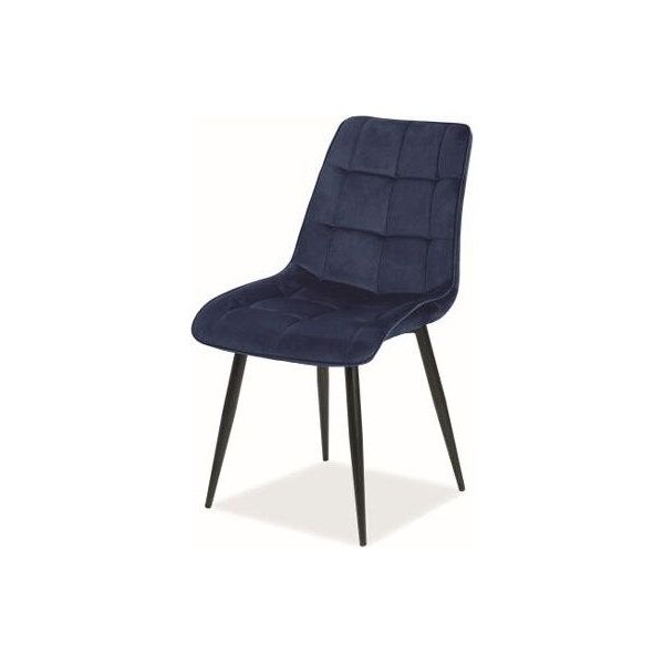 Sedia Da Pranzo Set Di Sedie Da Cucina Chic Blu Navy Set Di 2-image