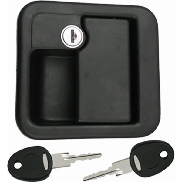 Serratura Della Porta Serratura Esterna Caravan Caravan Ff-System Fap Con Cilindro E Due Chiavi Nero-image